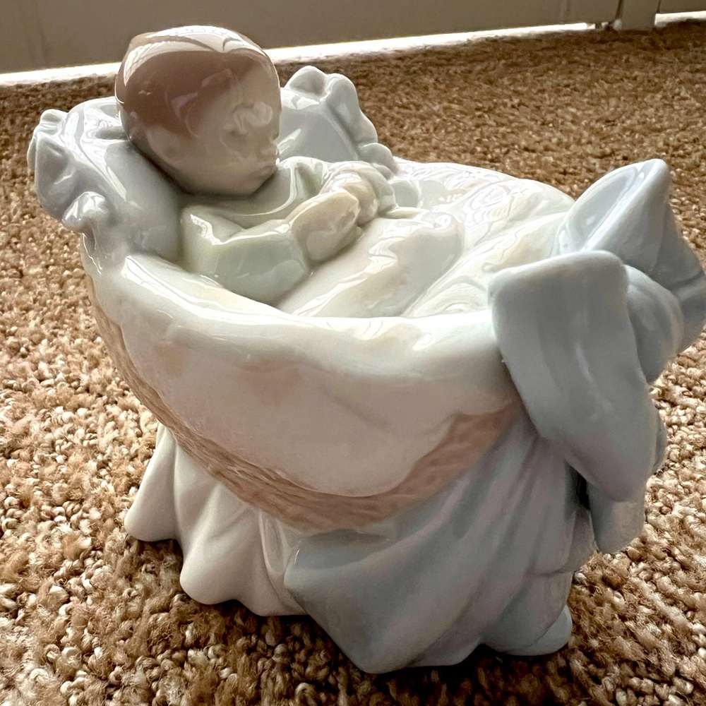 Lladro baby boy figurine